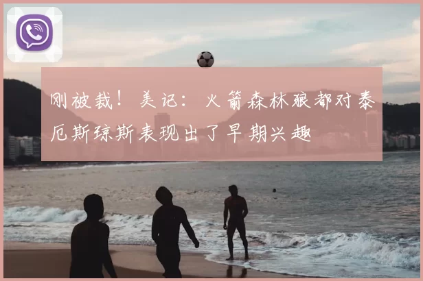 刚被裁!美记:火箭森林狼都对泰厄斯琼斯表现出了早期兴趣