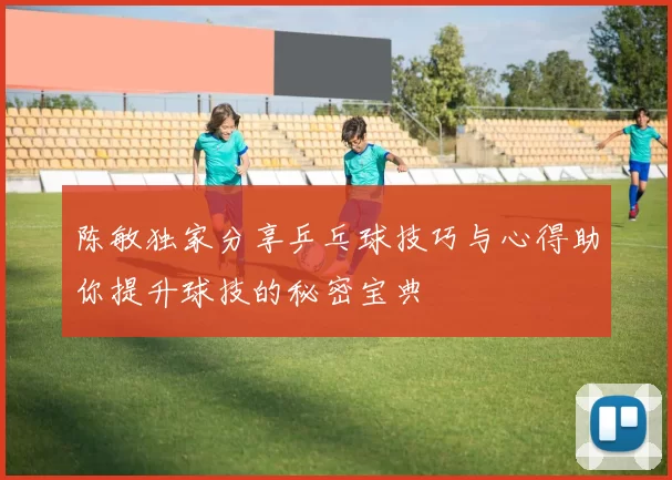 陈敏独家分享乒乓球技巧与心得助你提升球技的秘密宝典